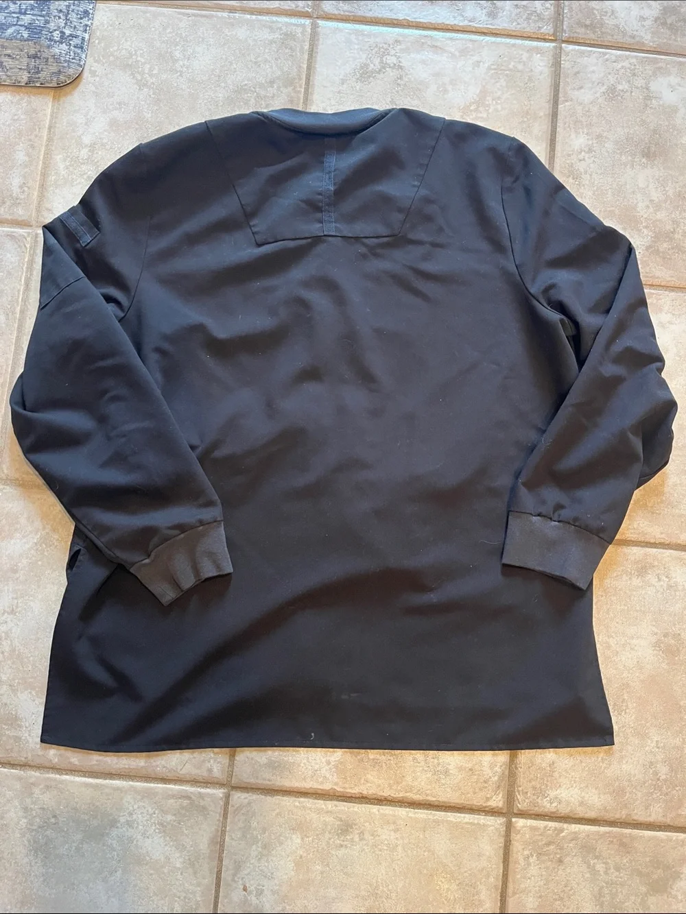 FIGS Black Womens Jacket with Zip Front